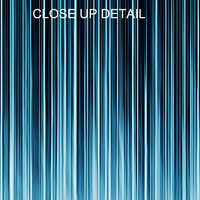 Ombré Waterfall Shower Curtain close up detail