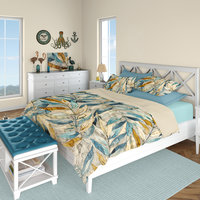 Watercolor Leaves Bedding