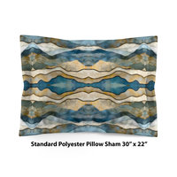 Scandinavian Winter Striped Bedding, Cotton or Poly