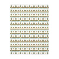 plush velveteen throw blanket in white, light teal, tan, and brown.