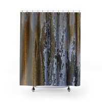 Modern Industrial Shower Curtain