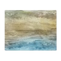 sandy beach placemat