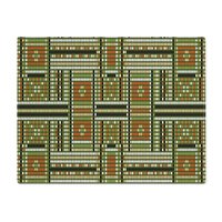 Beaded Tribal Pattern Placemat