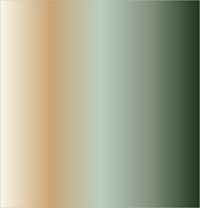Green, tan ad beige Ombré artwork
