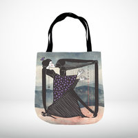 Gothic Lovers Woven Tote Bag