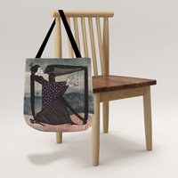 Gothic Lovers Woven Tapestry Bag