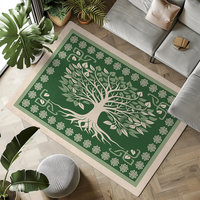 Celtic knot tree of life rug