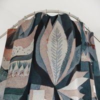 Surreal Modern Art Shower Curtain top