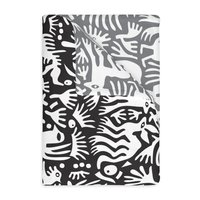 Folded reversible blanket