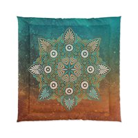 Queen size Mandala comforter