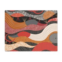 Multicolor Abstract Shapes Placemat