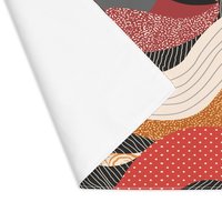 Multicolor Abstract Shapes Placemat back