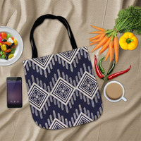 Tribal Pattern Woven shopping Bag