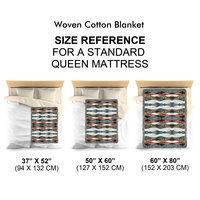 woven blanket size chart