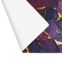 Purple Kintsugi placemat back
