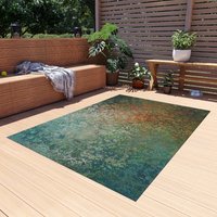 Outdoor patio rug