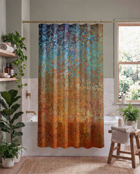 Southwestern Abstract Shower Curtain