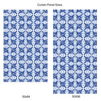 rod pocket panel sizes