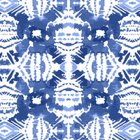 block print pattern close up