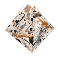 Neutral Paint Spatter Cotton Napkin