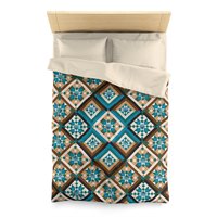 Southwestern Diamond Pattern twin Duvet Cover.