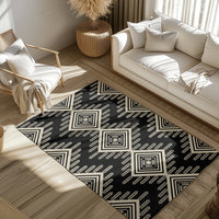 Tribal Pattern Area Rug, Indoor or Outdoor