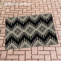 outdoor tribal rug