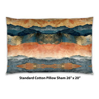 Abstract Stripes Boho Bedding, Cotton or Poly