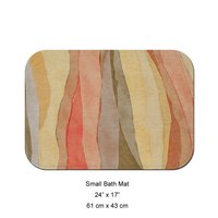 Tropical Sand Striped bath mat small