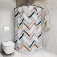 Chevron Shower Curtain