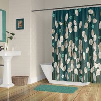 Lunaria Plant Shower Curtain