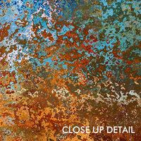 Woven Blanket in Southwestern Colors close up artwork photo.