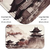 Zen Japanese bathmat.