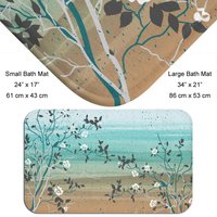 Large bath mat with sizes