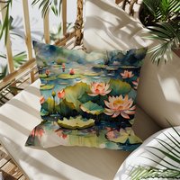 Water Lily Cushion
