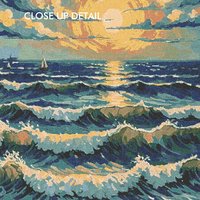 Tropical beach sunset woven blanket