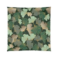 Ginkgo Leaf queen comforter
