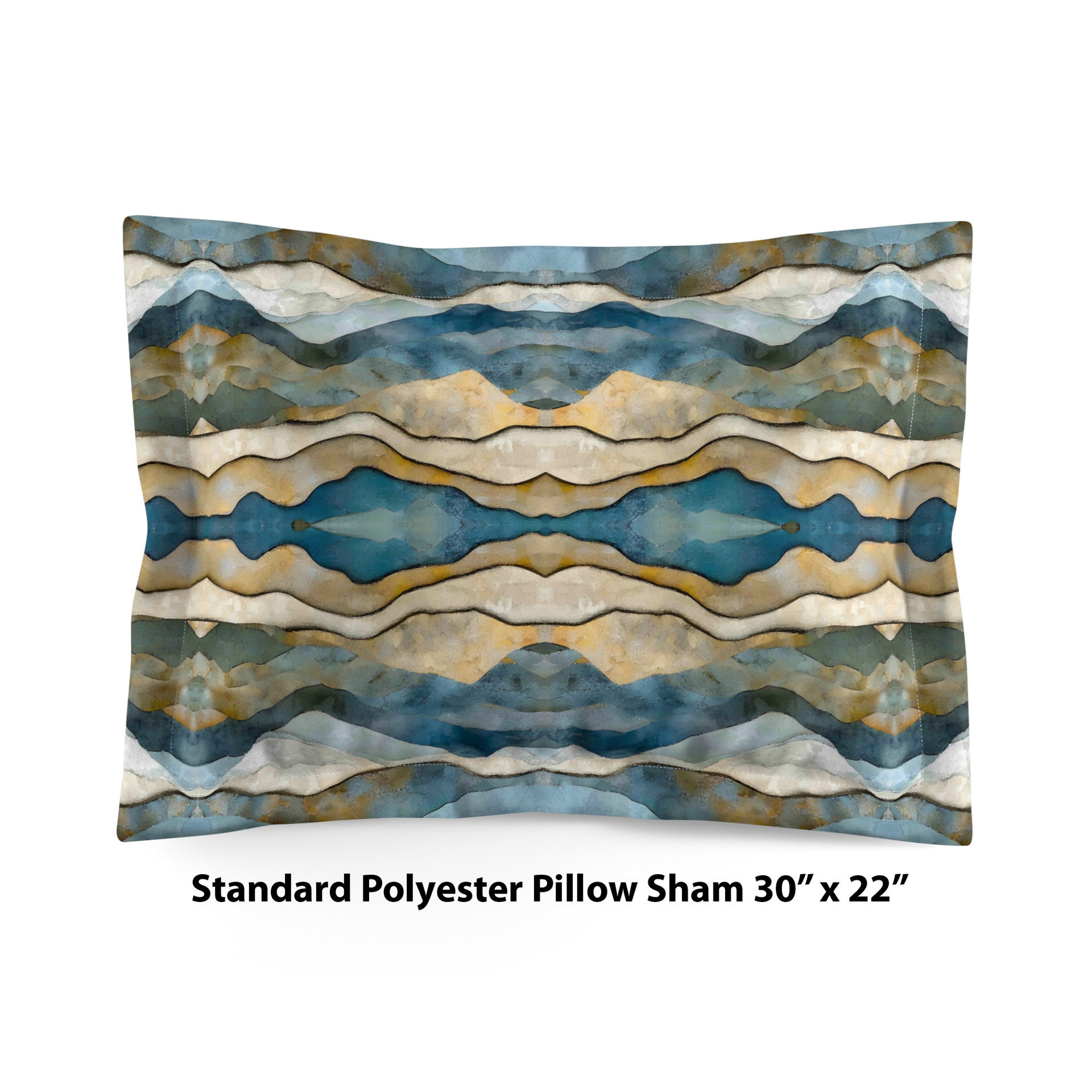 Scandinavian Winter Striped Bedding, Cotton or Poly