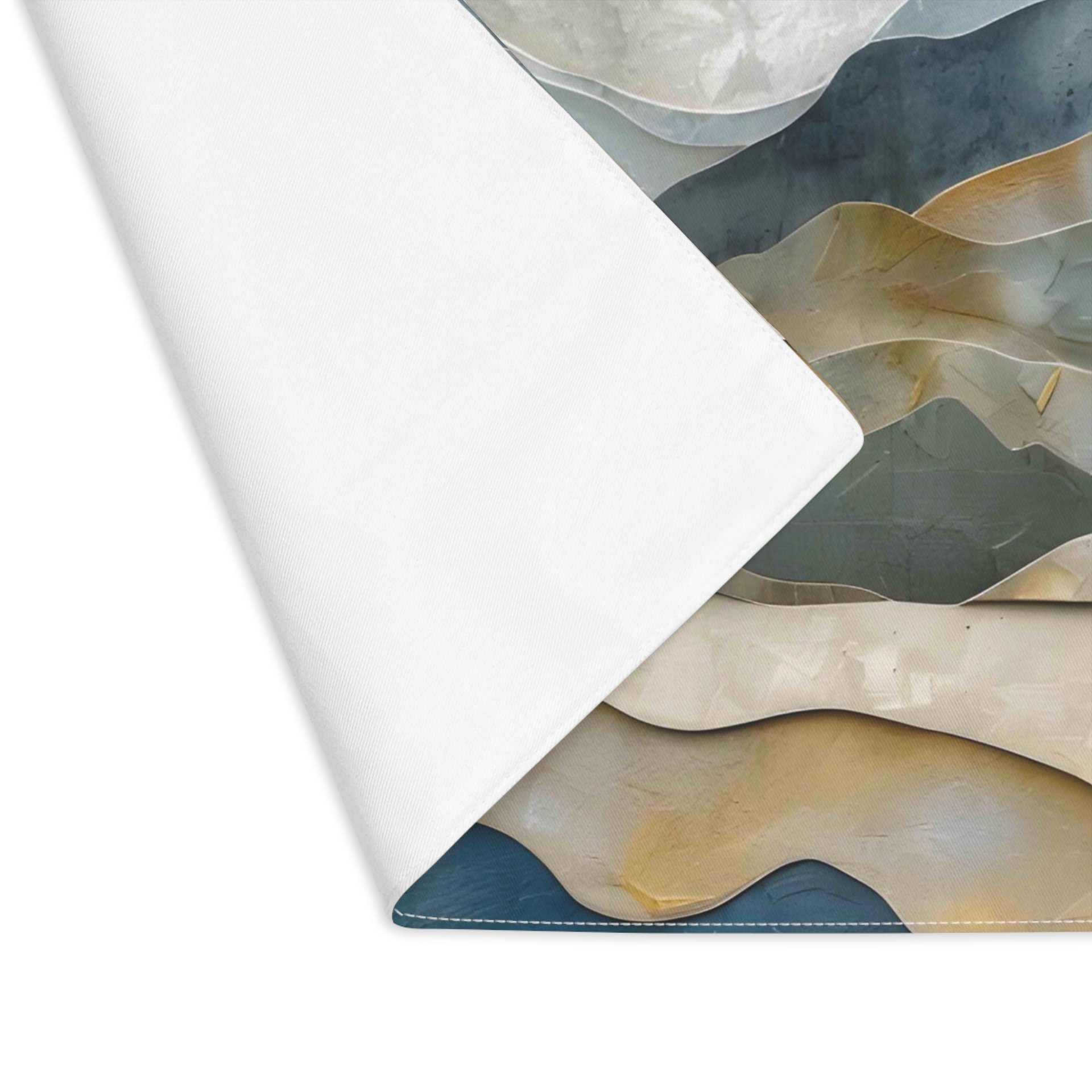 Abstract Wavy Stripes Placemat Back