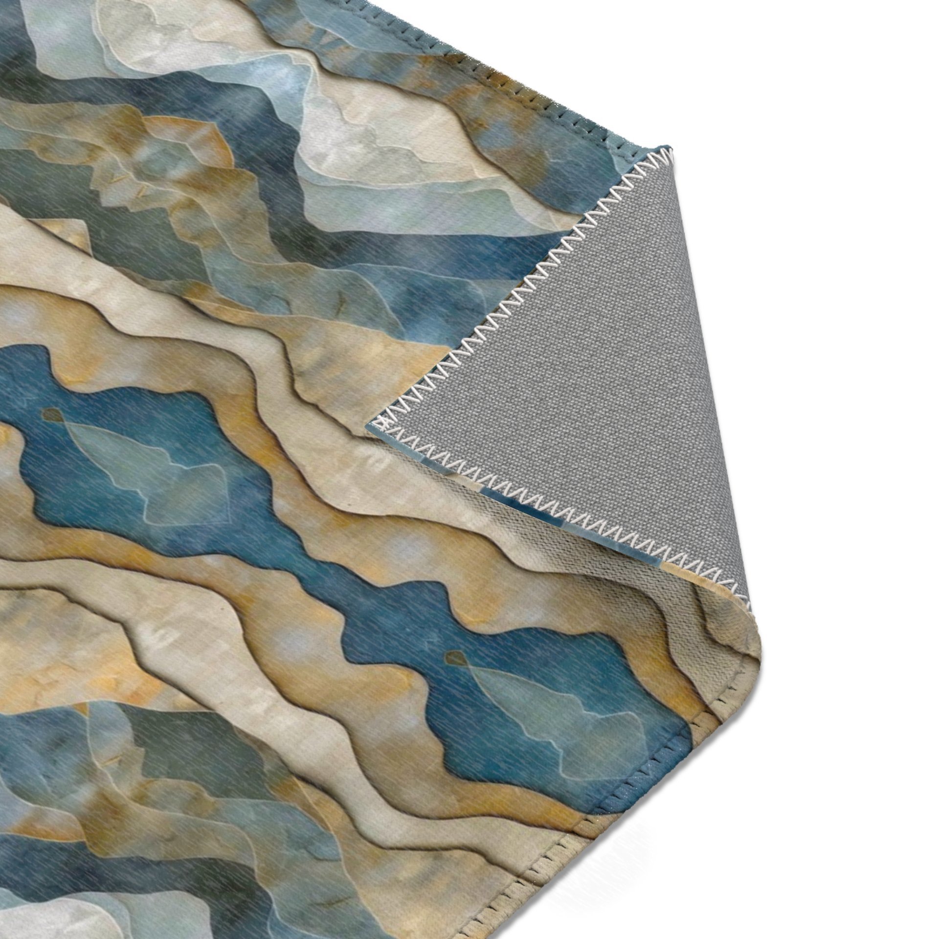 Wavy Stripes Area Rug — Indoor or Outdoor