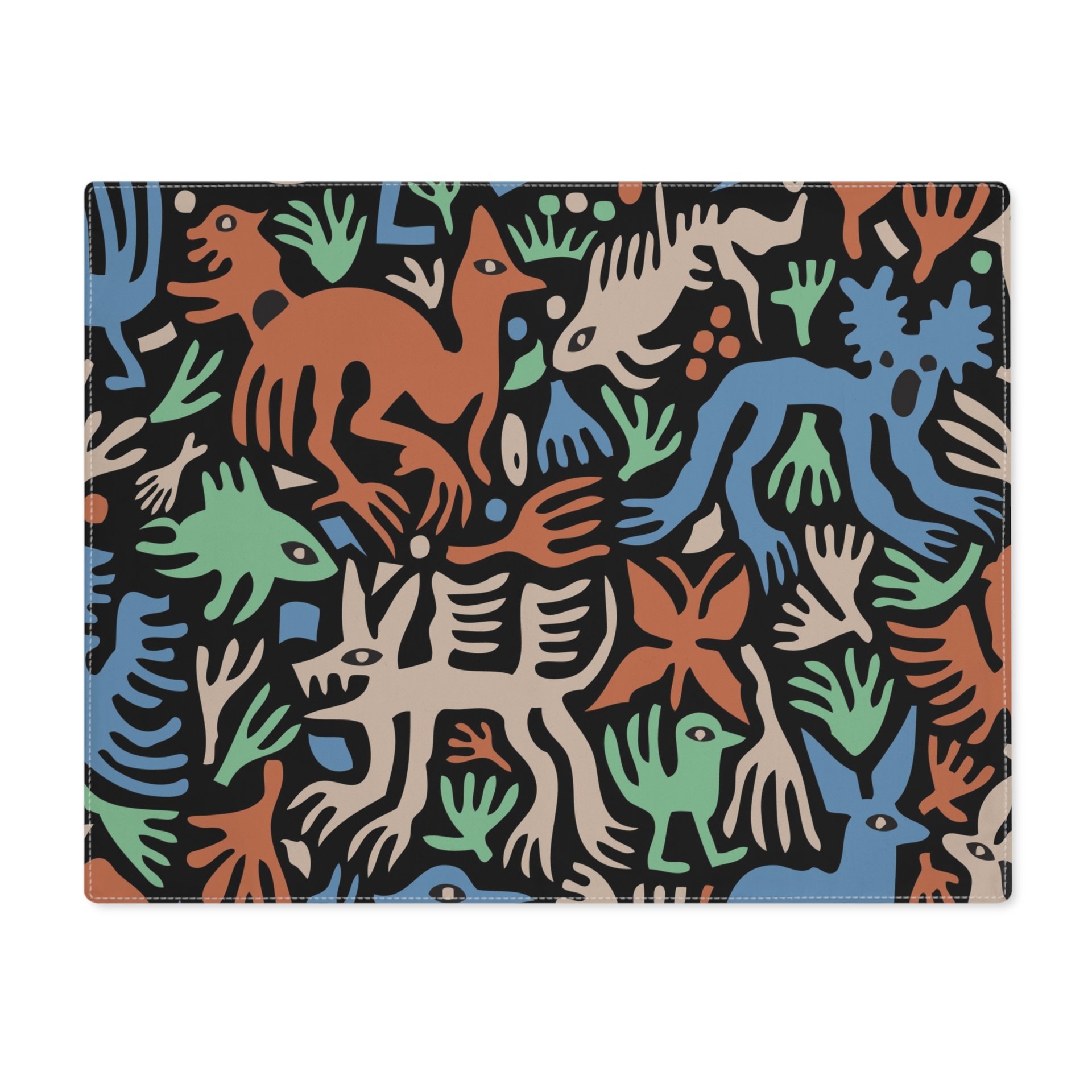 Whimsical Animals and Plants Placemat