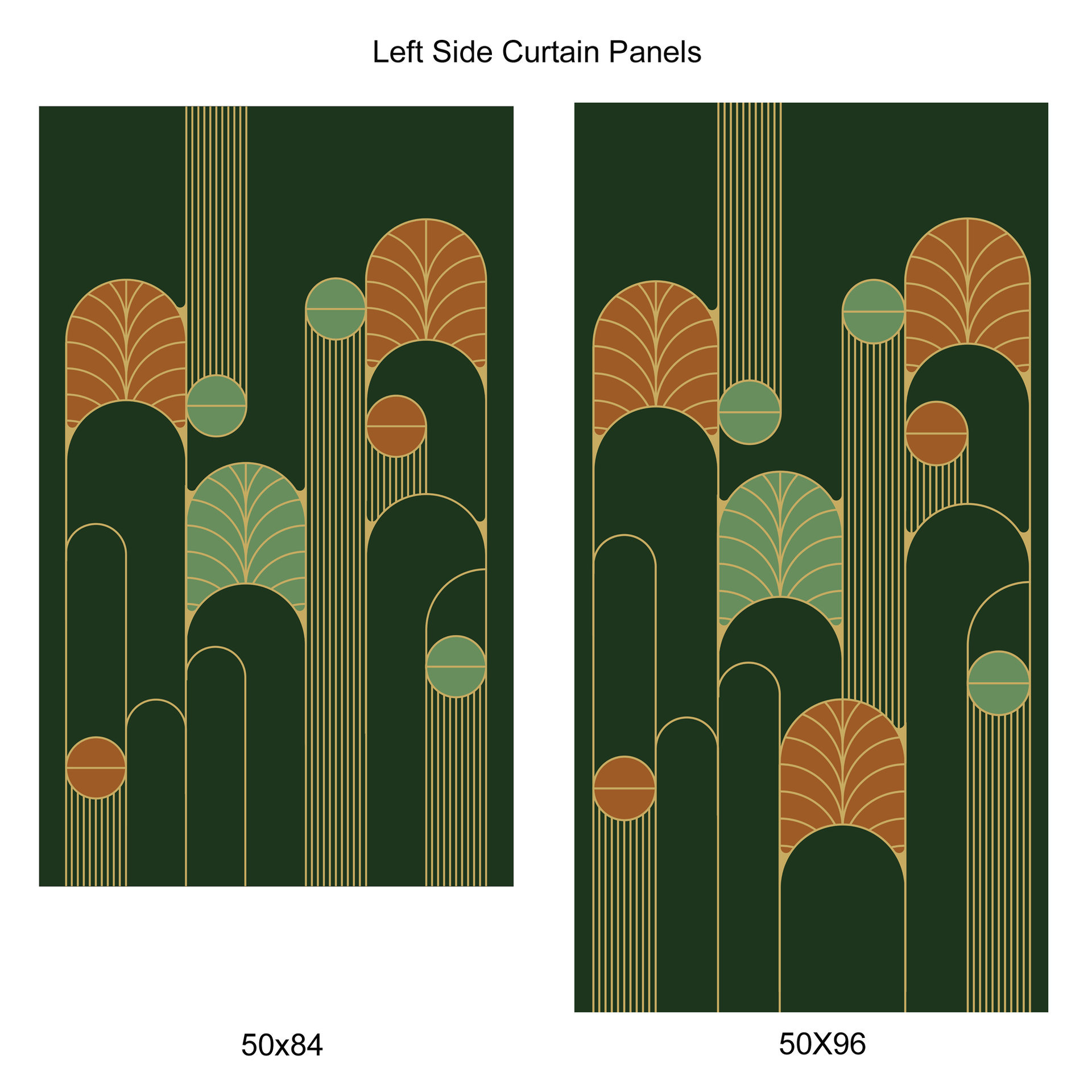 Left panel in bothe sizes