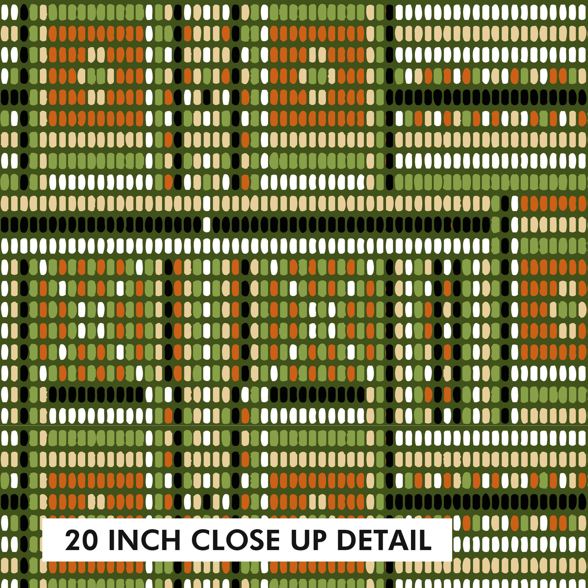 Ethnic Tribal Weave Design close up