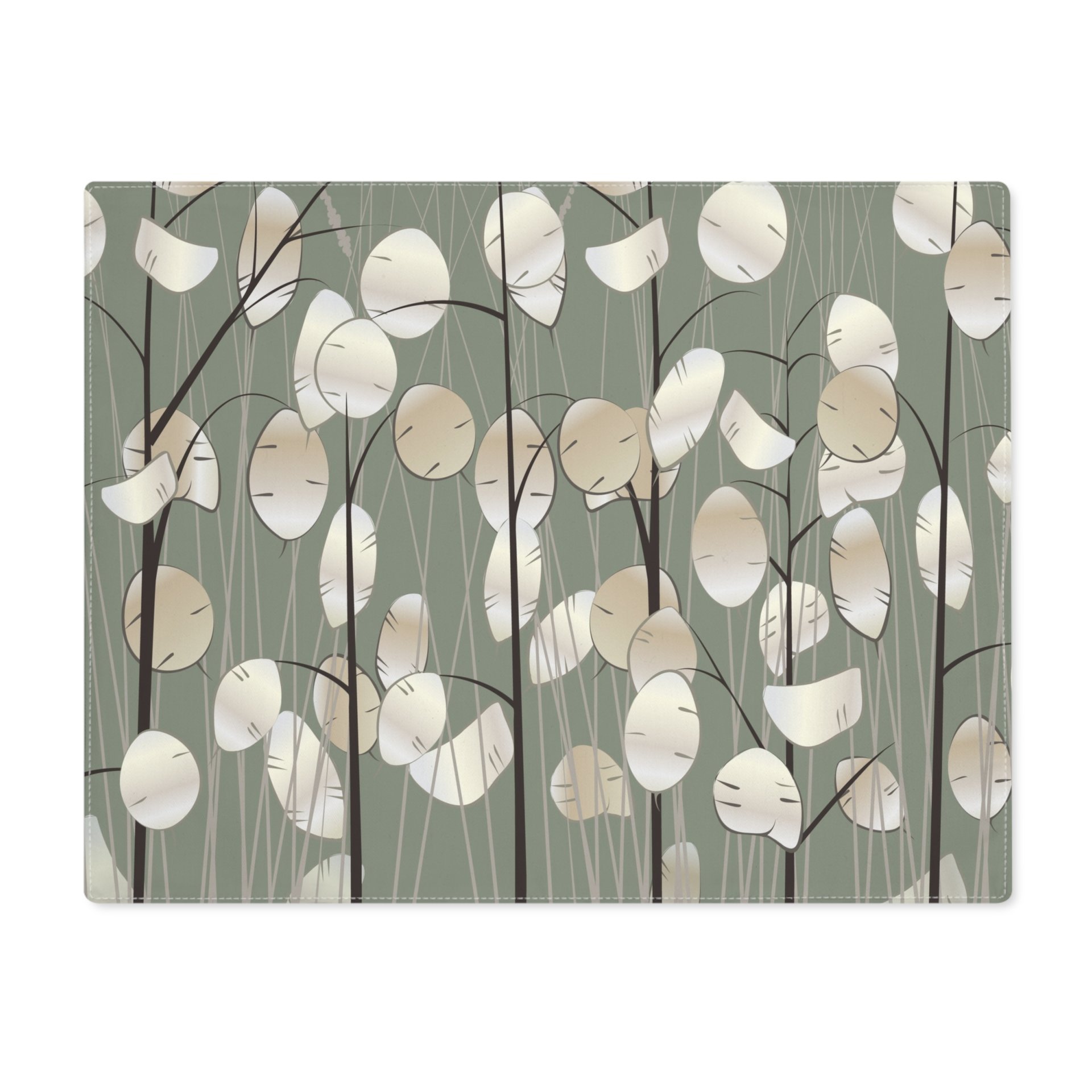 Honesty plants placemat