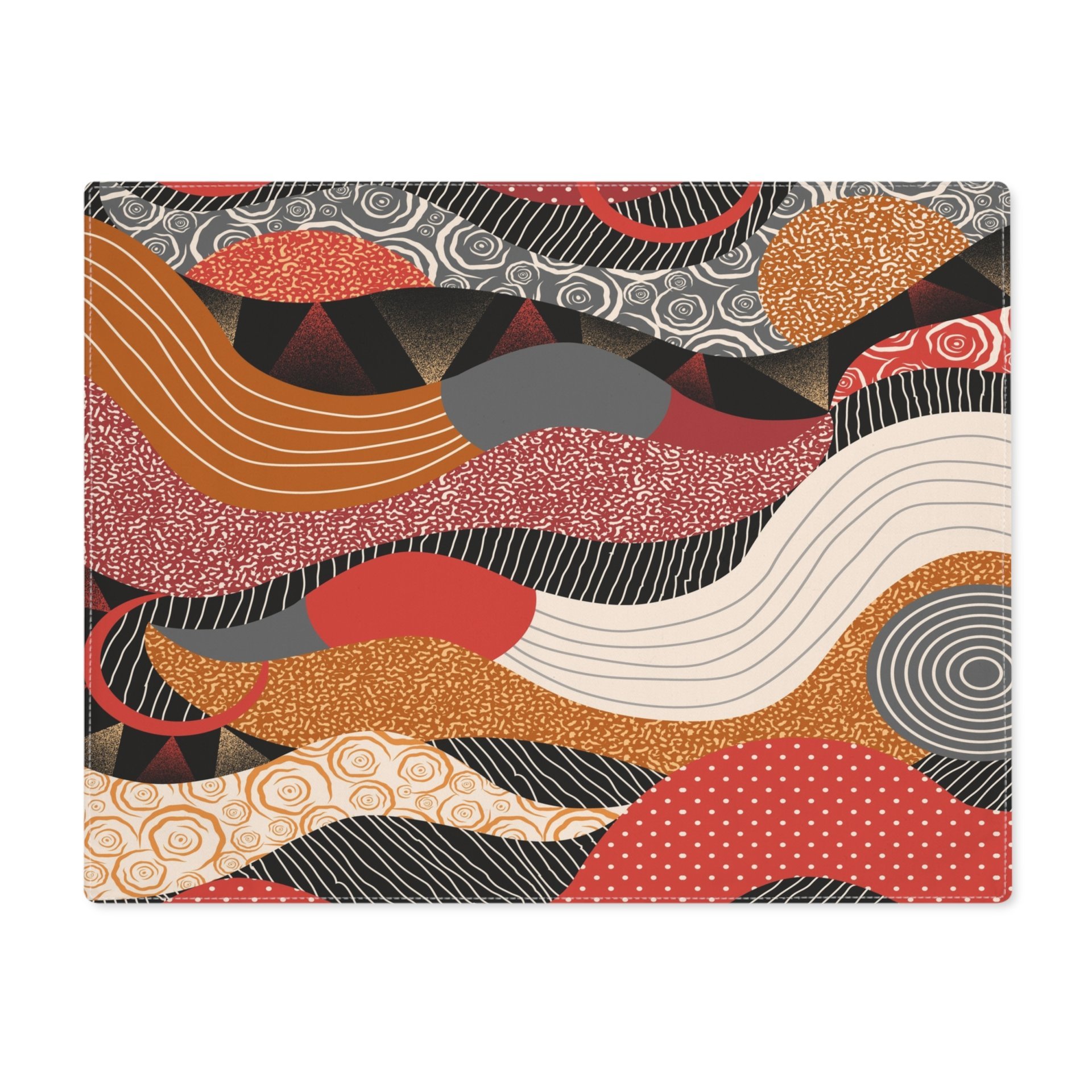 Multicolor Abstract Shapes Placemat