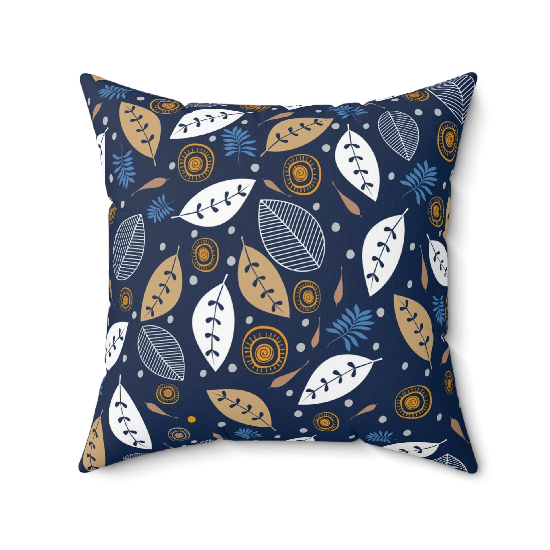 Navy blue pillow