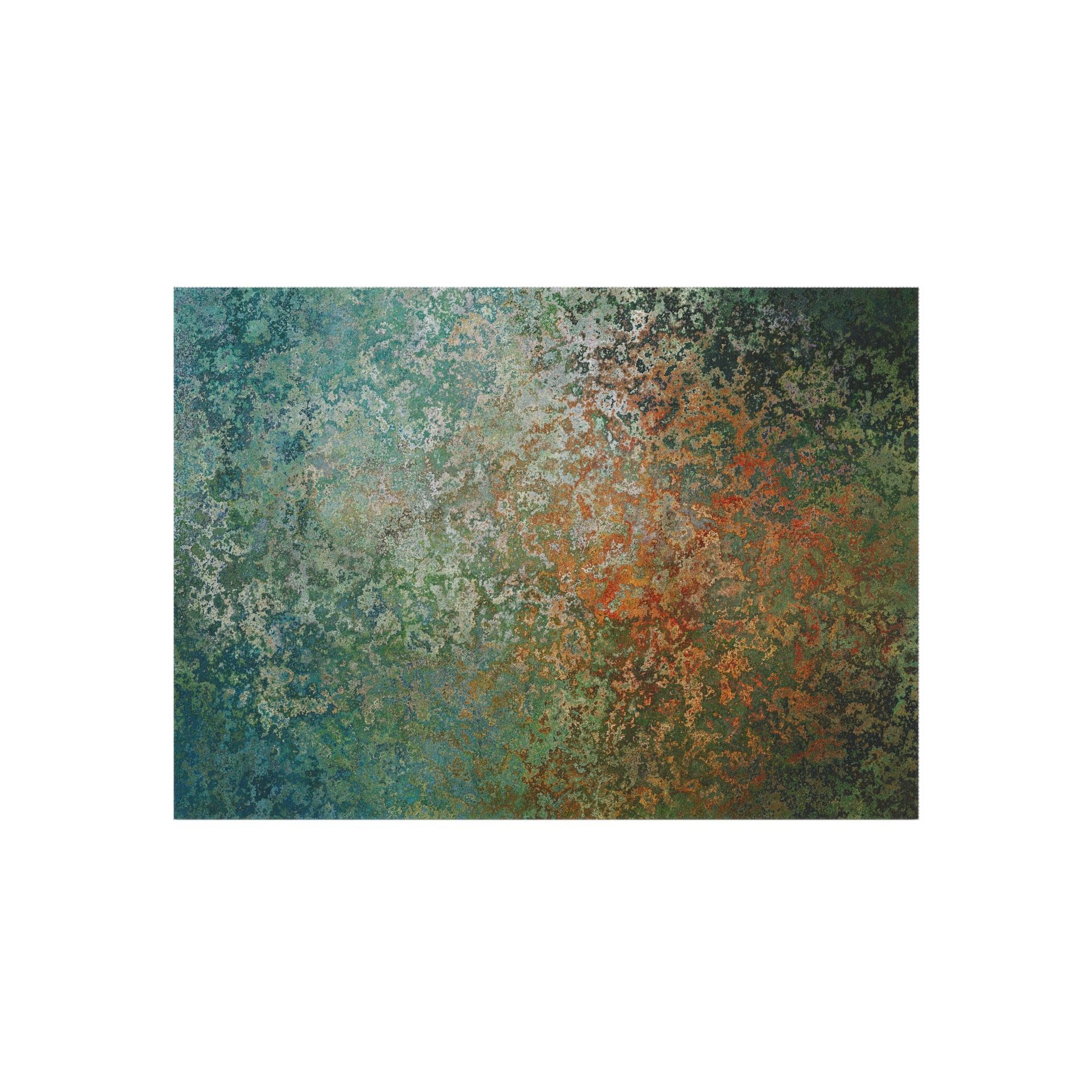 Modern Distressed Area Rug