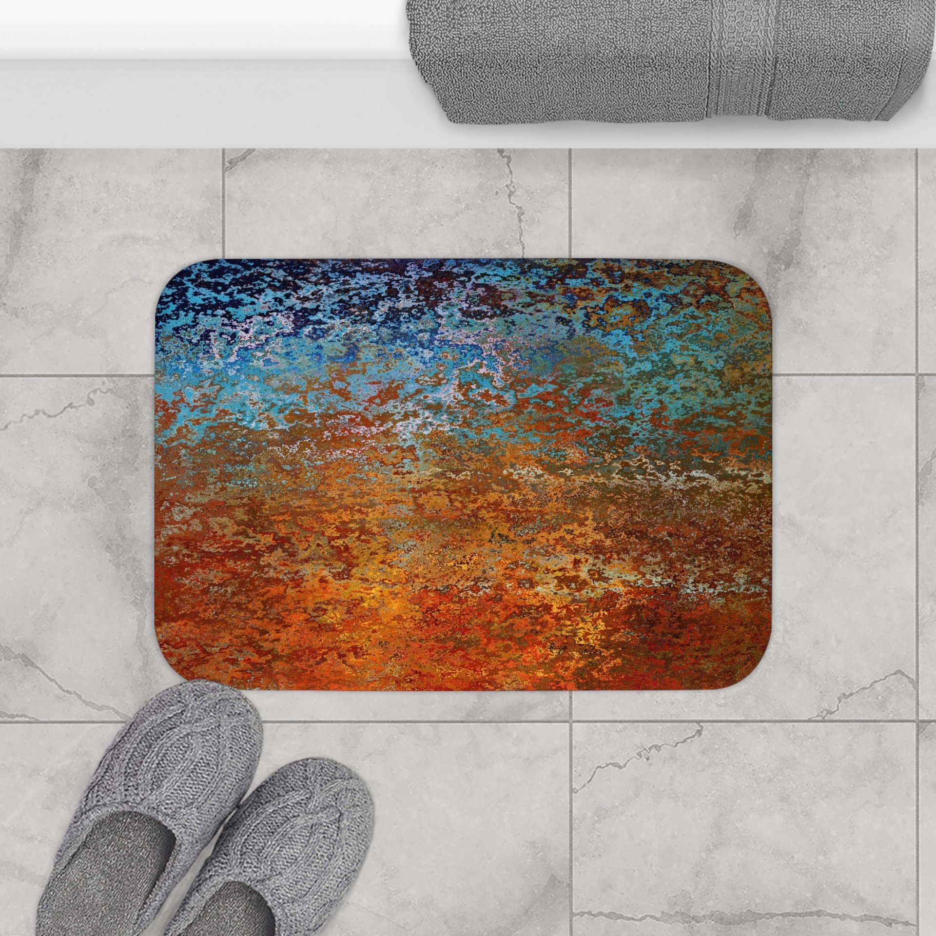 Southwestern Abstract Shower Curtain