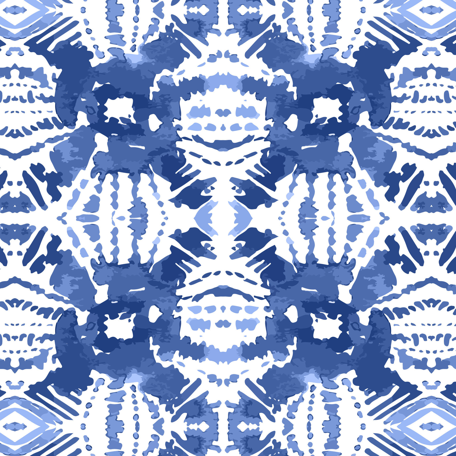 block print pattern close up