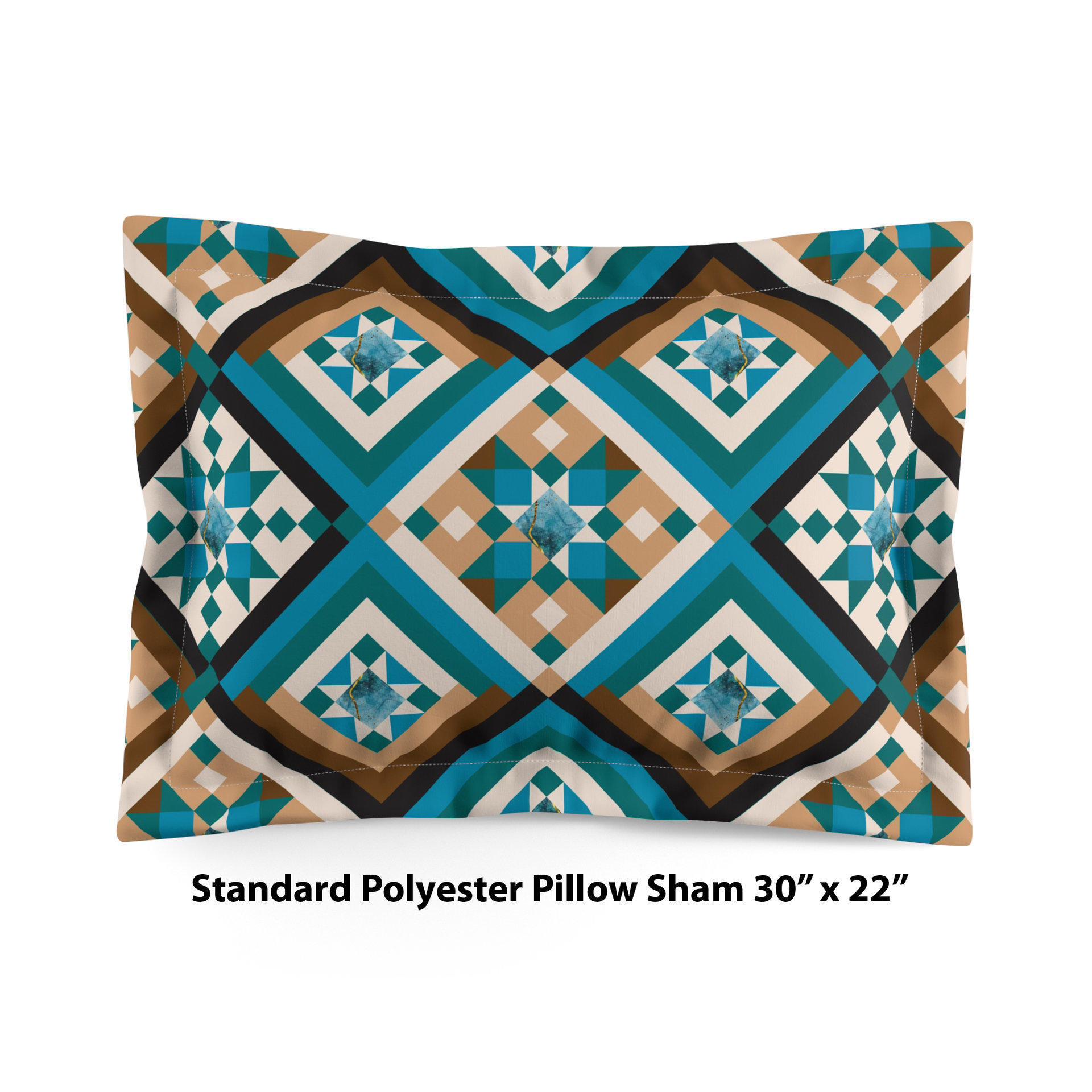 Southwestern Diamond Pattern Bedding, Cotton or Poly
